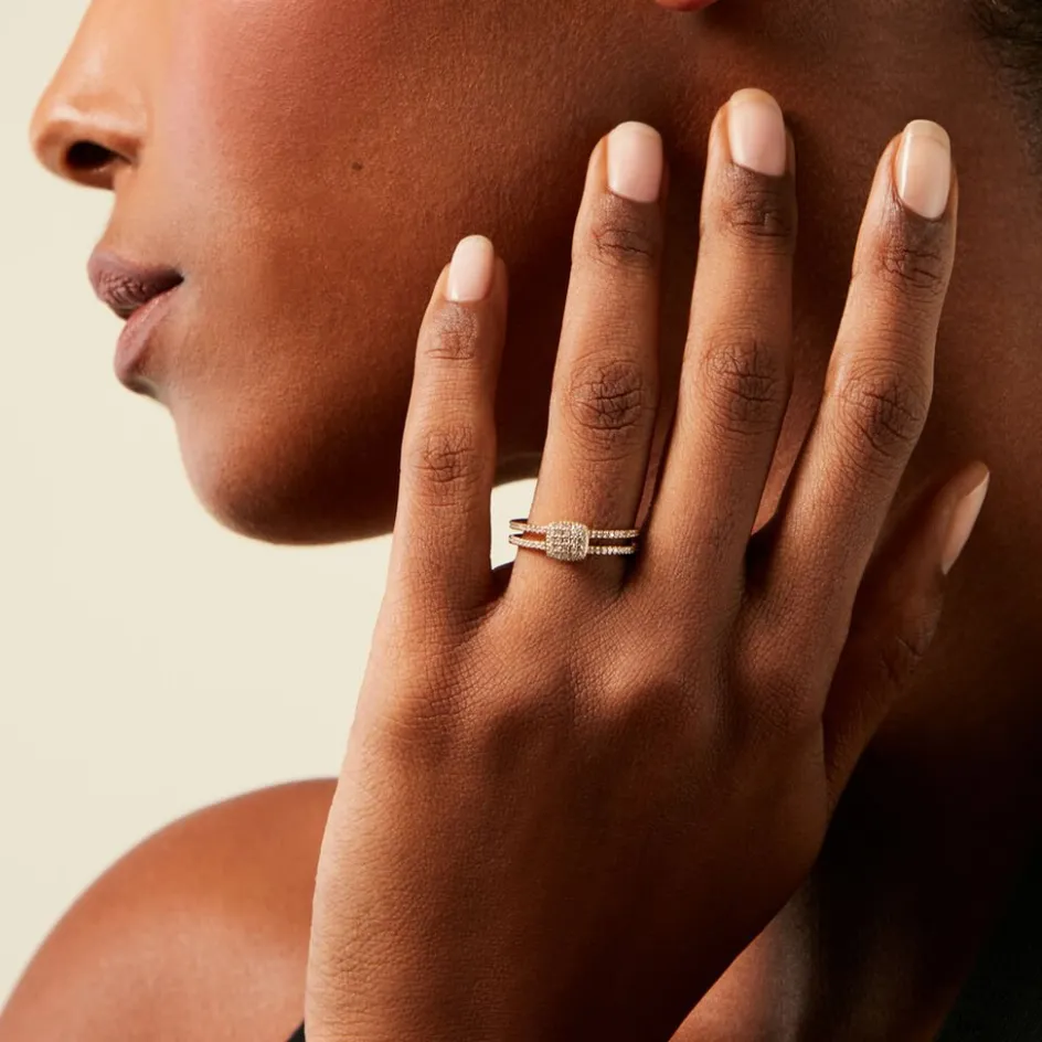 Best Histoire d'Or Bague Aude Or Jaune Diamant