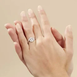 Sale Histoire d'Or Bague Barbara Or Blanc Diamant