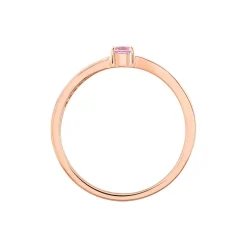 Online Histoire d'Or Bague Bertheline Argent Rose Oxyde De Zirconium argent rose oxyde rose