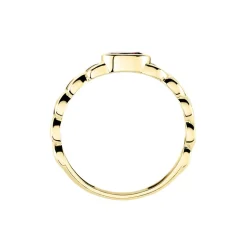 Outlet Histoire d'Or Bague Chain Or Jaune Améthyste or jaune améthyste violet