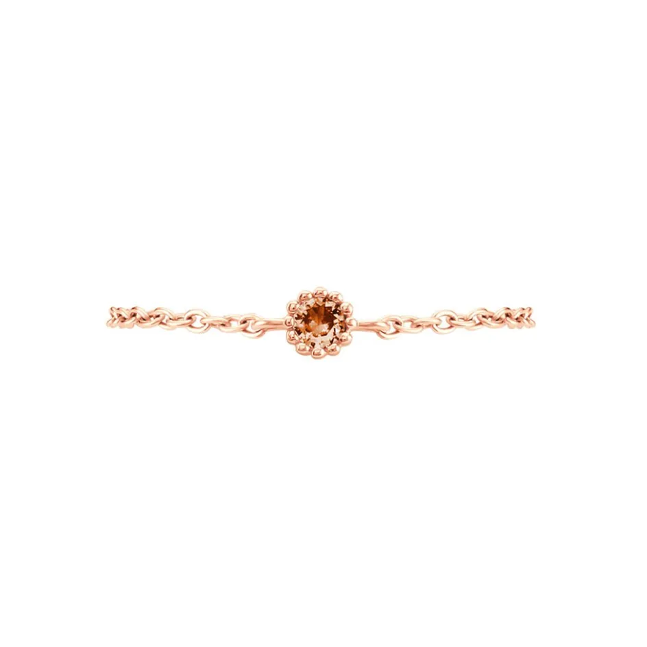 Sale Histoire d'Or Bague Chaine Rio Selaron Argent Rose Oxyde De Zirconium argent rose oxyde champagne