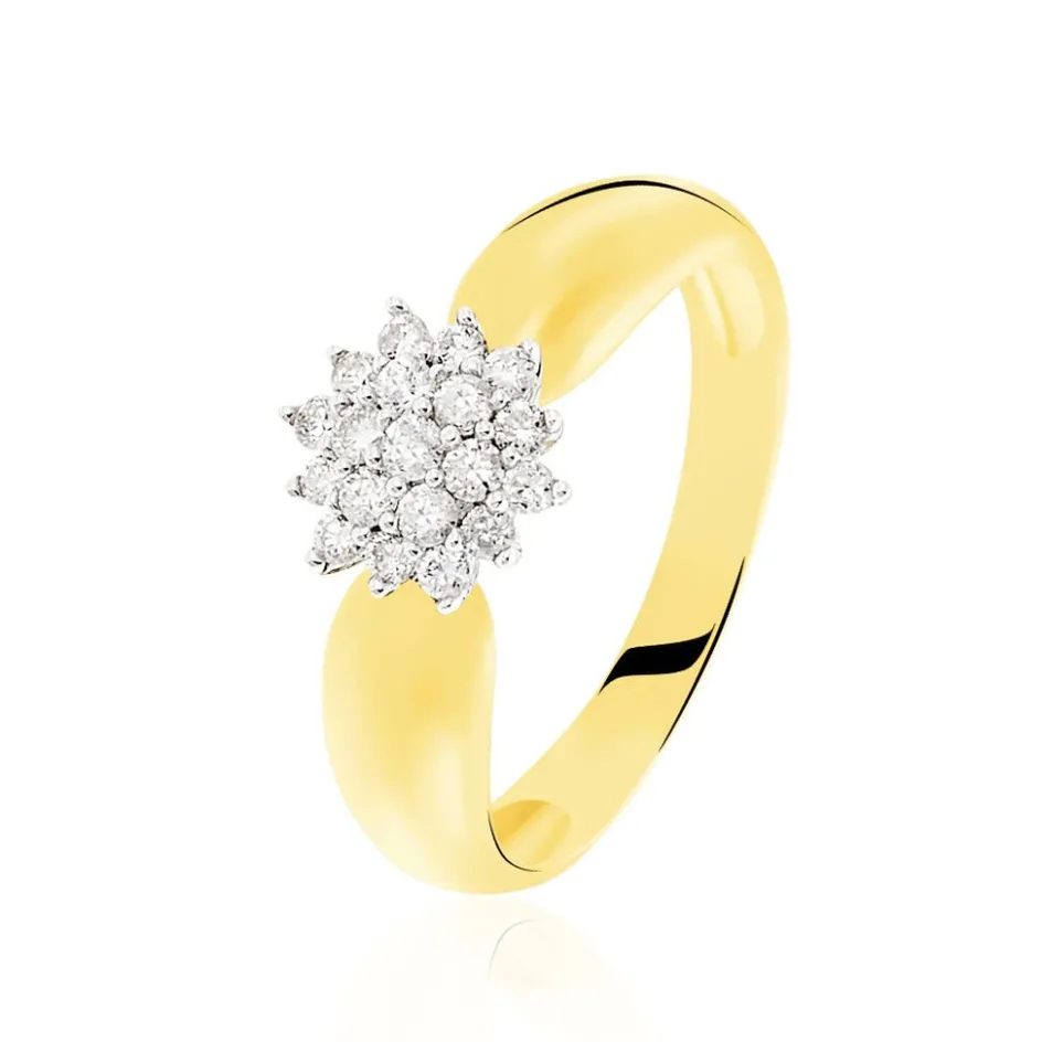 Best Histoire d'Or Bague Chou Or Jaune Diamant