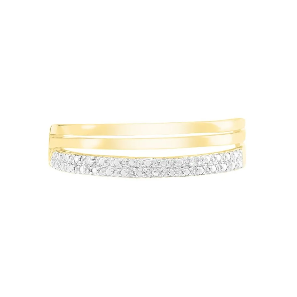 Best Histoire d'Or Bague Clotilda Or Jaune Diamant