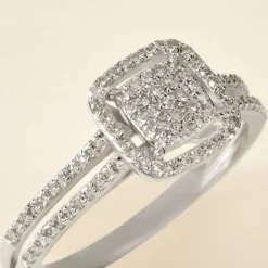 Sale Histoire d'Or Bague Collection 1986 Or Blanc Diamant