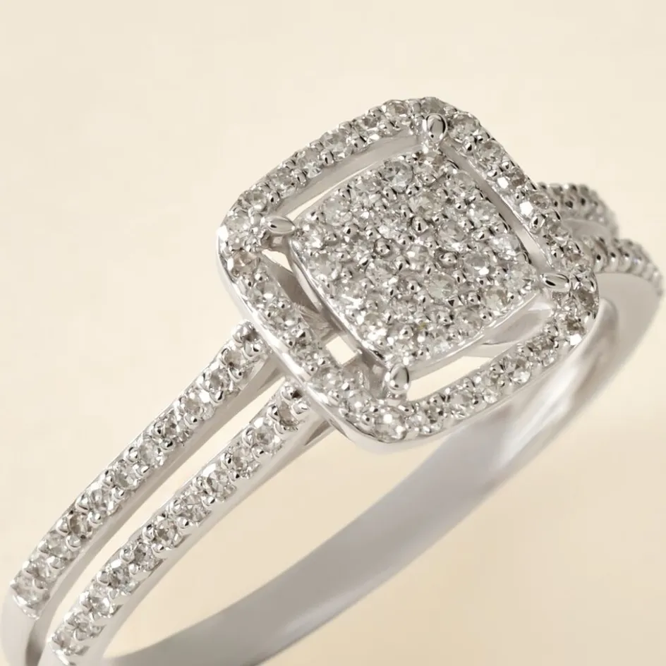 Sale Histoire d'Or Bague Collection 1986 Or Blanc Diamant