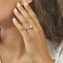 Sale Histoire d'Or Bague Collection 1986 Or Blanc Diamant