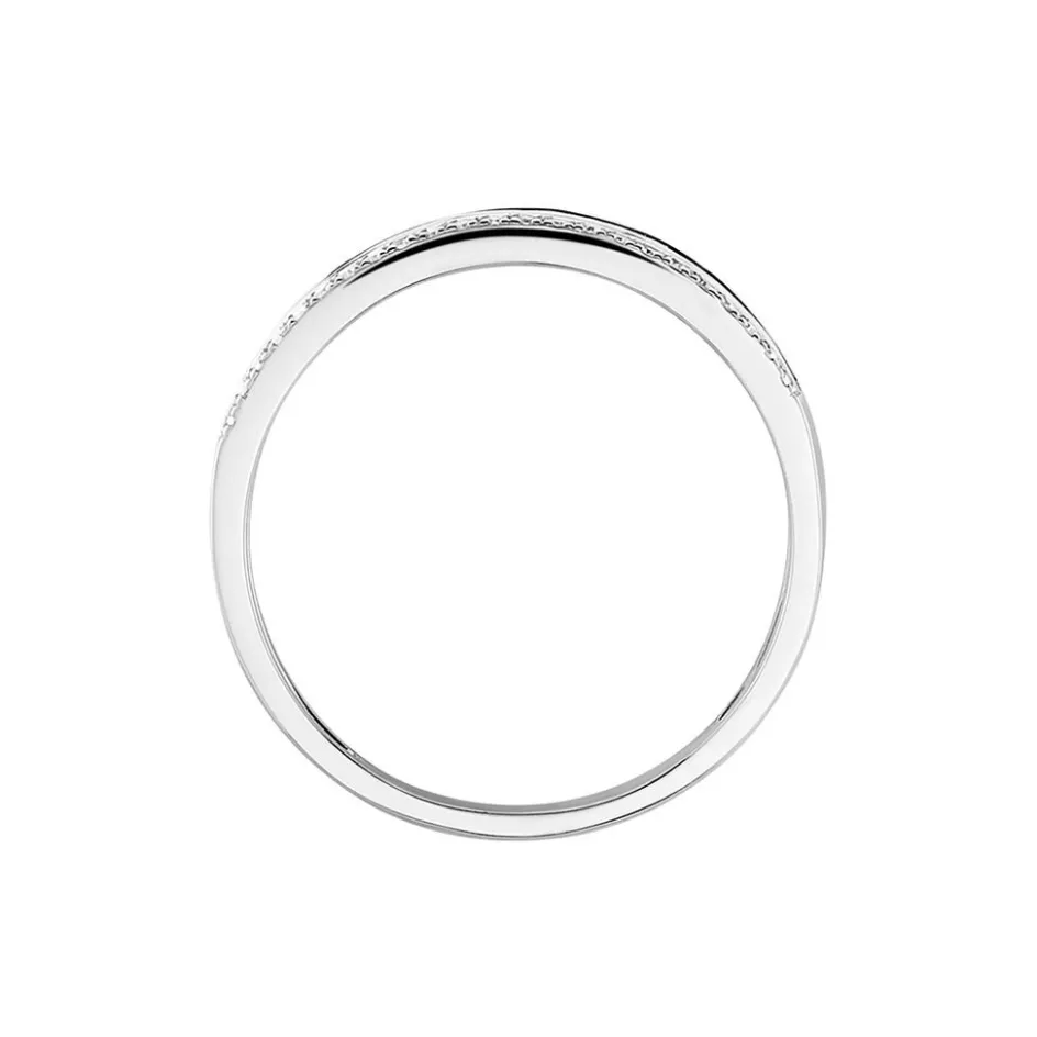 Best Histoire d'Or Bague Collection 1986 or blanc diamant