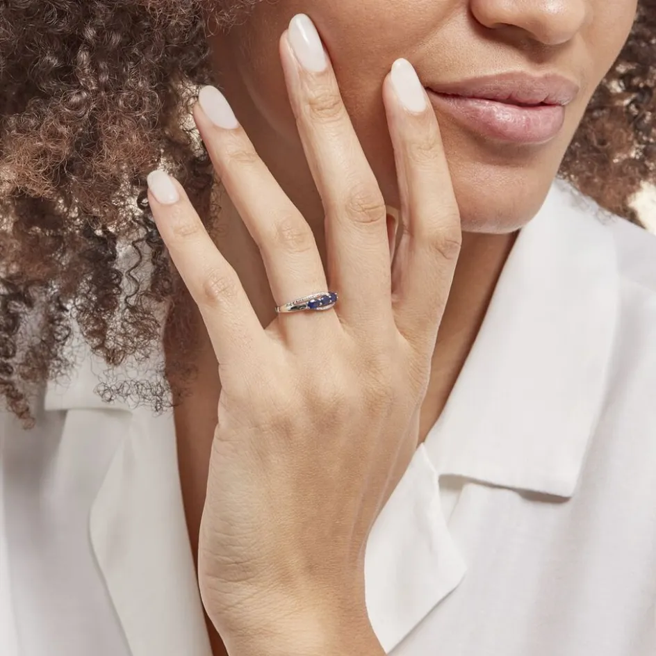 Histoire d'Or Bague Comete Et Diamant* Bagues|Bagues Avec Pierre