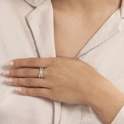 Best Histoire d'Or Bague Corilitia Or Blanc Diamant