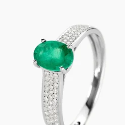 Histoire d'Or Bague Crista Et Diamant* Bagues|Bagues Avec Pierre