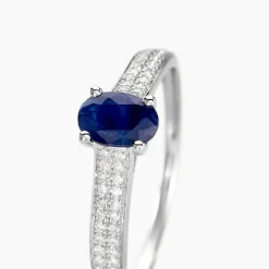 Histoire d'Or Bague Crista Et Diamant* Bagues|Bagues Avec Pierre