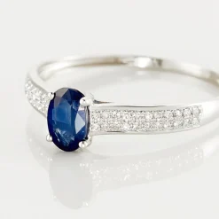 Histoire d'Or Bague Crista Et Diamant* Bagues|Bagues Avec Pierre