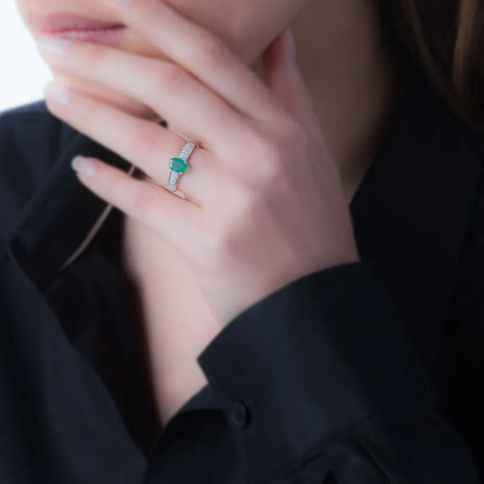 Histoire d'Or Bague Crista Or Jaune Amethyste Et Diamant* Bagues|Bagues Avec Pierre