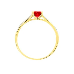 Best Histoire d'Or Bague Crista Et Diamant or jaune rubis