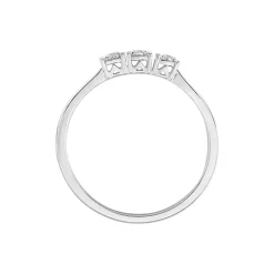 Clearance Histoire d'Or Bague Diamotion or blanc diamant