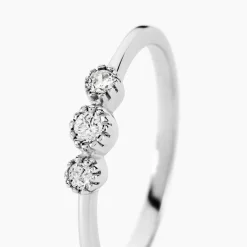 Best Histoire d'Or Bague Donya Argent Blanc Oxyde De Zirconium