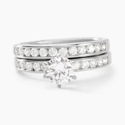 Histoire d'Or Bague Double Jeu De Zirconium* Bagues|Bagues Avec Pierre