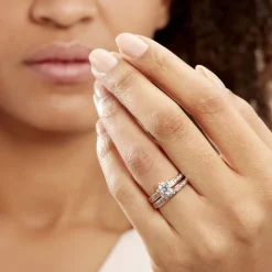 Histoire d'Or Bague Double Jeu De Zirconium* Bagues|Bagues Avec Pierre