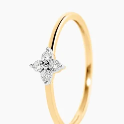 Best Histoire d'Or Bague Eternal Spring Or Jaune Diamant