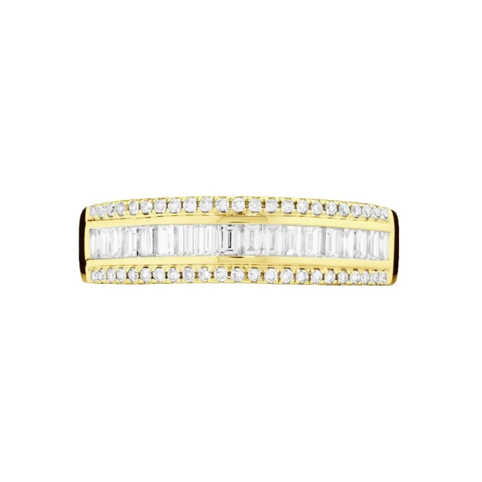 Discount Histoire d'Or Bague Eugenie or jaune diamant