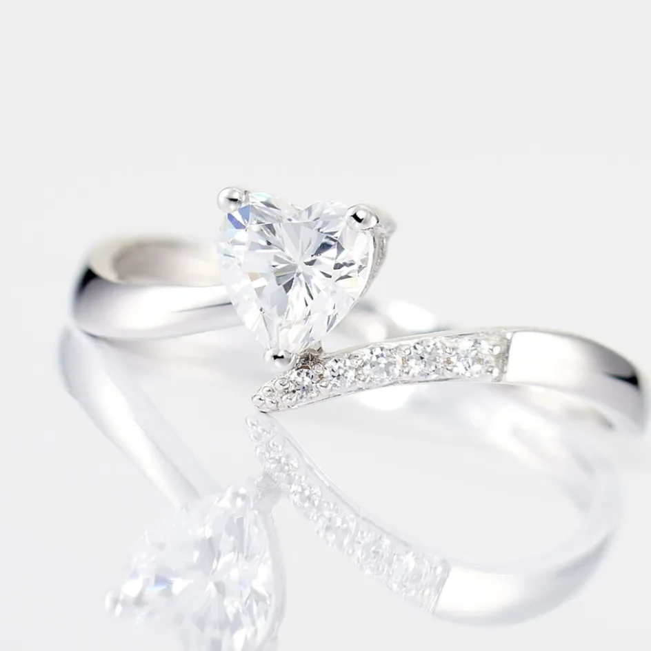 Histoire d'Or Bague Eva De Zirconium* Bagues|Bagues Avec Pierre