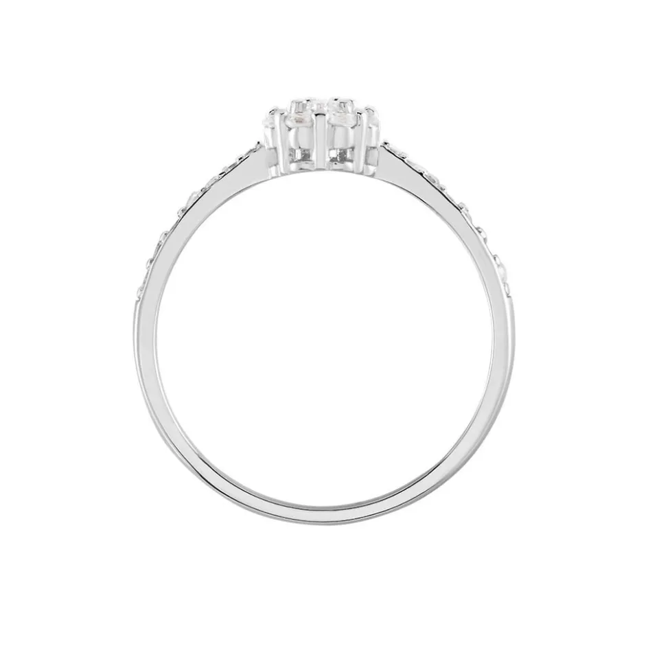 Sale Histoire d'Or Bague Firmin Argent Blanc Oxyde De Zirconium