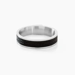 JOURDAN Bague Gaetane Acier Blanc* Bagues|Bagues Sans Pierre