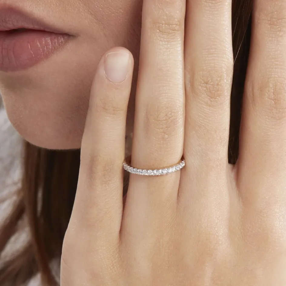 New Histoire d'Or Bague Gizella or jaune diamant