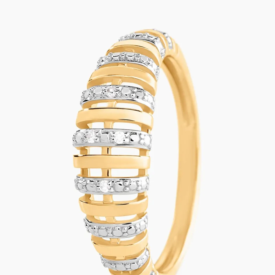 Sale Histoire d'Or Bague Hamo Or Jaune Diamant