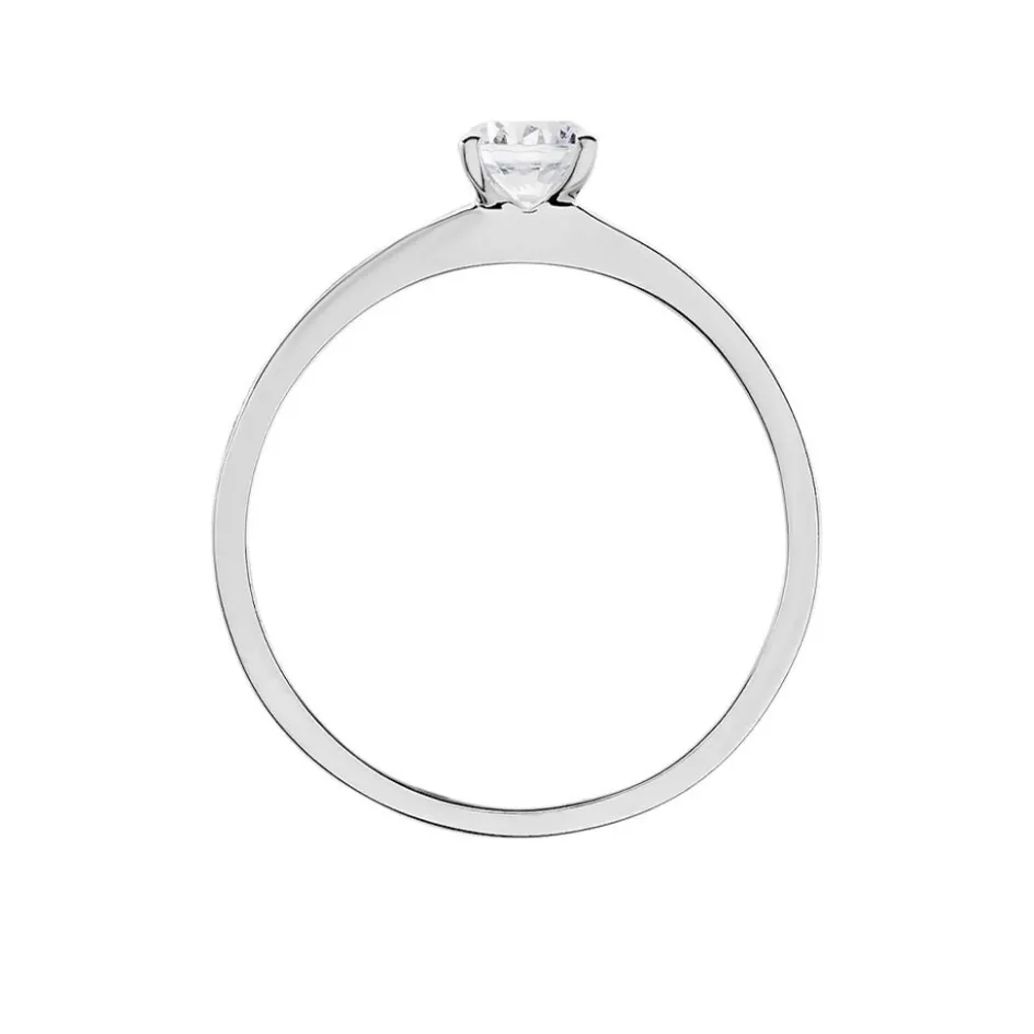 Sale Histoire d'Or Bague Harem or blanc oxyde