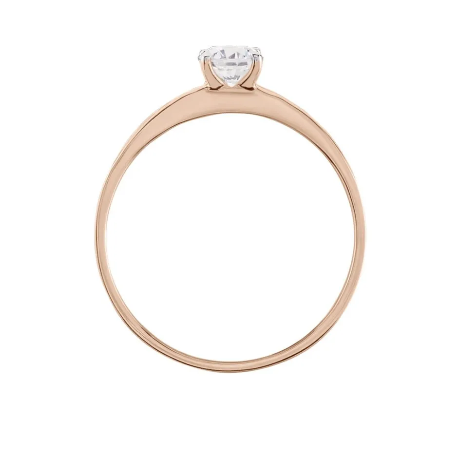 Best Histoire d'Or Bague Harem Or Rose Oxyde