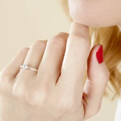 Best Histoire d'Or Bague Harem Or Rose Oxyde