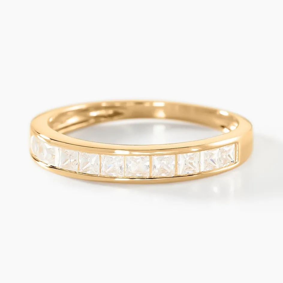 Outlet Histoire d'Or Bague Hyacintha Or Jaune Oxyde De Zirconium