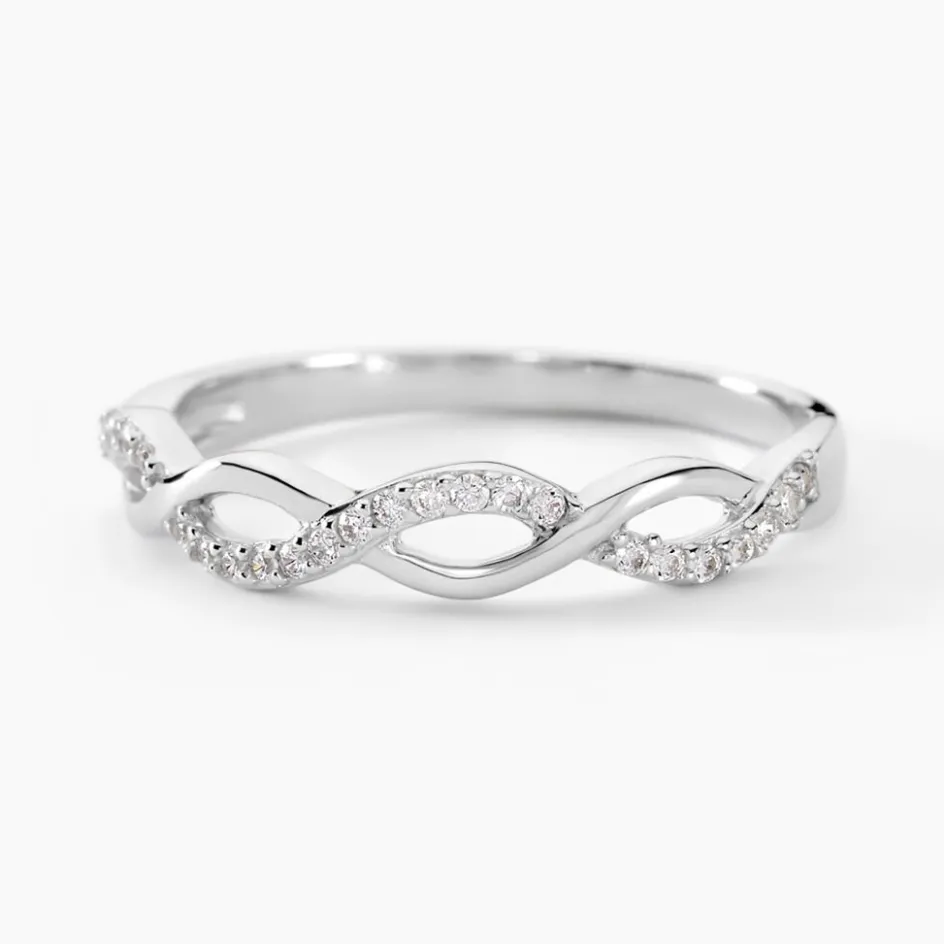 Sale Histoire d'Or Bague Kassandra Argent Blanc Oxyde De Zirconium