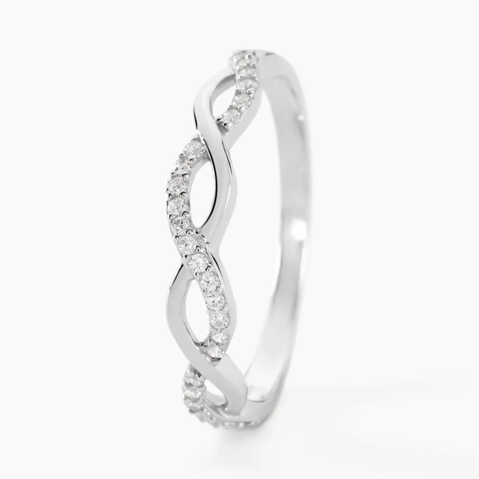 Sale Histoire d'Or Bague Kassandra Argent Blanc Oxyde De Zirconium