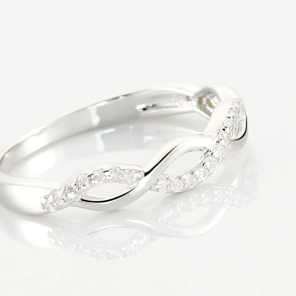 Sale Histoire d'Or Bague Kassandra Argent Blanc Oxyde De Zirconium