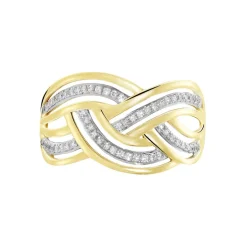 Histoire d'Or Bague Leopoldine or jaune diamant