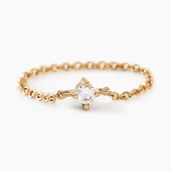 Histoire d'Or Bague Lilou Plaqué Or Doré Oxyde De Zirconium* Bagues|Bagues Fantaisie