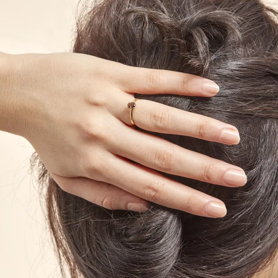 Histoire d'Or Bague Lily Or Jaune Quartz* Bagues|Bagues Avec Pierre