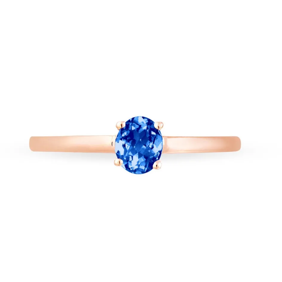 Sale Histoire d'Or Bague Lily Or Rose Saphir