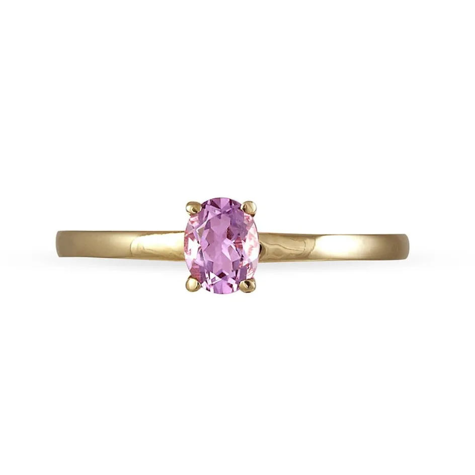 Sale Histoire d'Or Bague Lily Or Rose Saphir