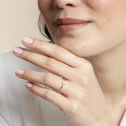 Histoire d'Or Bague Lysia or jaune diamant