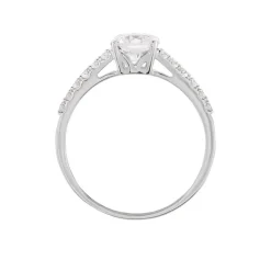 Best Histoire d'Or Bague Manon Or Blanc Oxyde