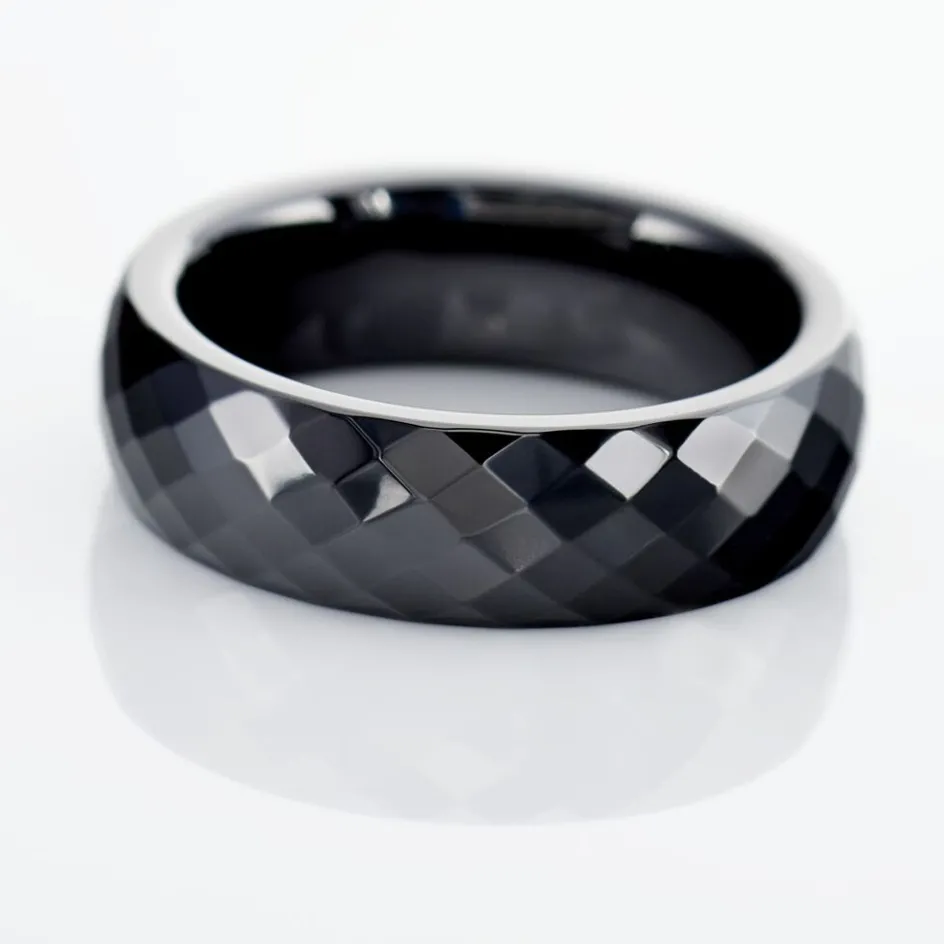 Discount Histoire d'Or Bague Marichka Ceramique Noir Céramique