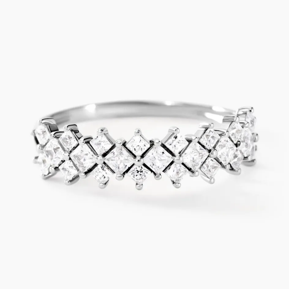 Best Histoire d'Or Bague Marquis Or Blanc Oxyde De Zirconium