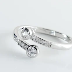 Best Histoire d'Or Bague Mechte Argent Oxydes De Zirconium