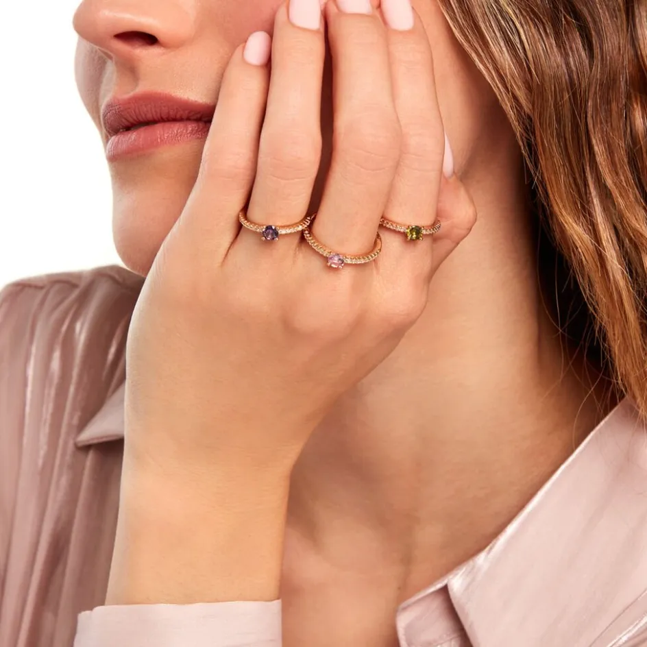 Histoire d'Or Bague Mireilla Plaqué Or Doré Oxyde De Zirconium* Bagues|Bagues Fantaisie