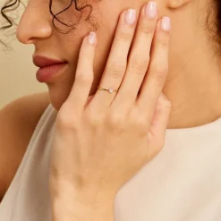 Hot Histoire d'Or Bague Mon 1er Diamant or jaune diamant