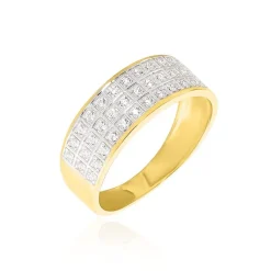 Sale Histoire d'Or Bague Morjana Or Jaune Oxyde De Zirconium