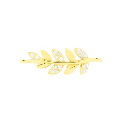 Clearance Histoire d'Or Bague Nahia Or Jaune Oxyde De Zirconium